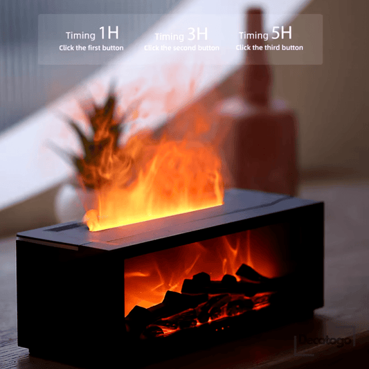 EmberWood™| The Elegant Flame Diffuser - Decotogo.Shop