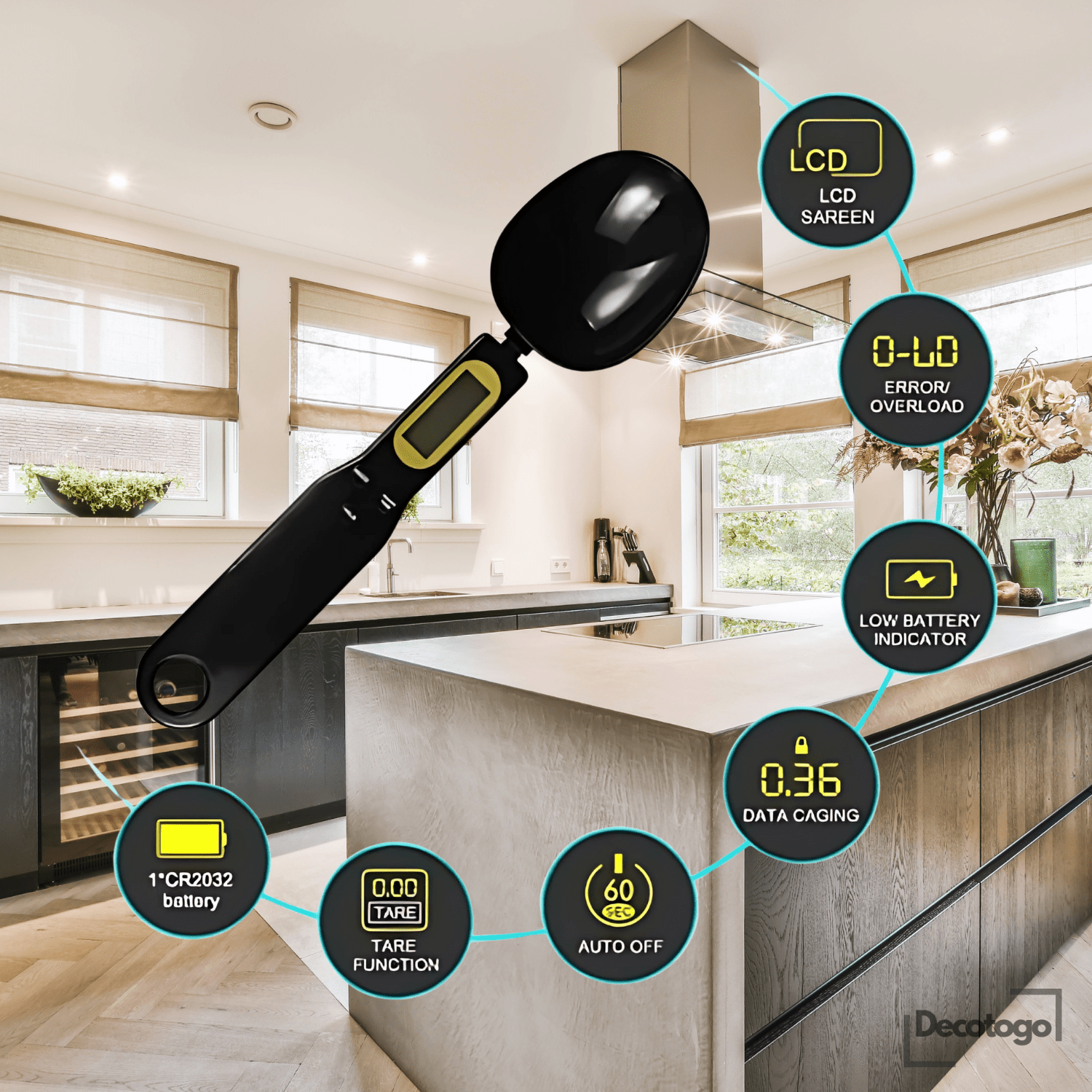 WeightSpoon™| The Smart Digital Measuring Spoon - Decotogo.Shop